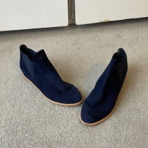 Stuart Weitzman Navy Boots